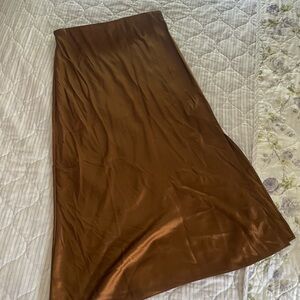 MADEWELL silk skirt